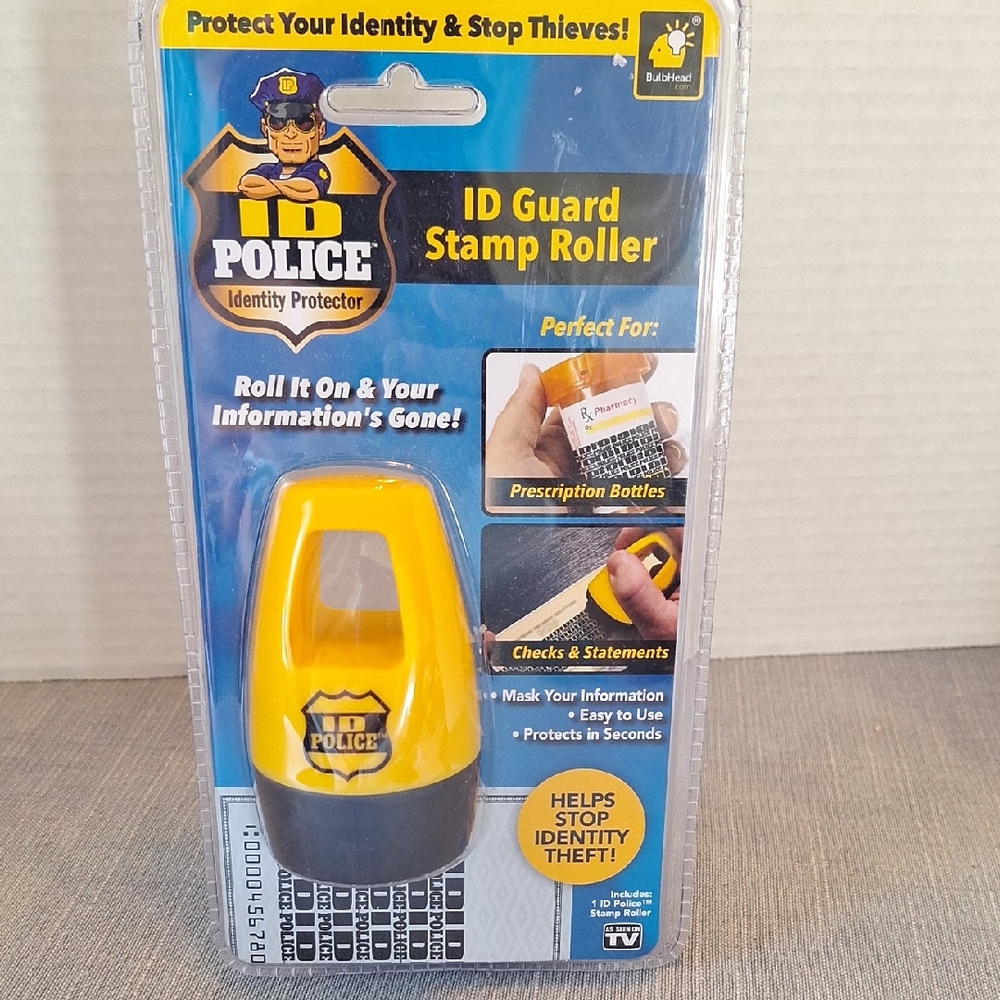 ID Police Identity Protector Stamp Roller